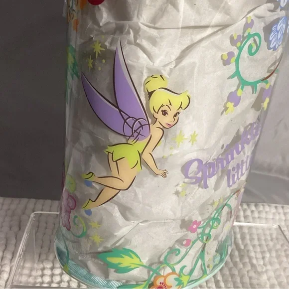 Vera Bradley Disney 100 Tinkerbell Zippered Lotion Cosmetic Case Bag RARE NEW - Picture 3 of 10
